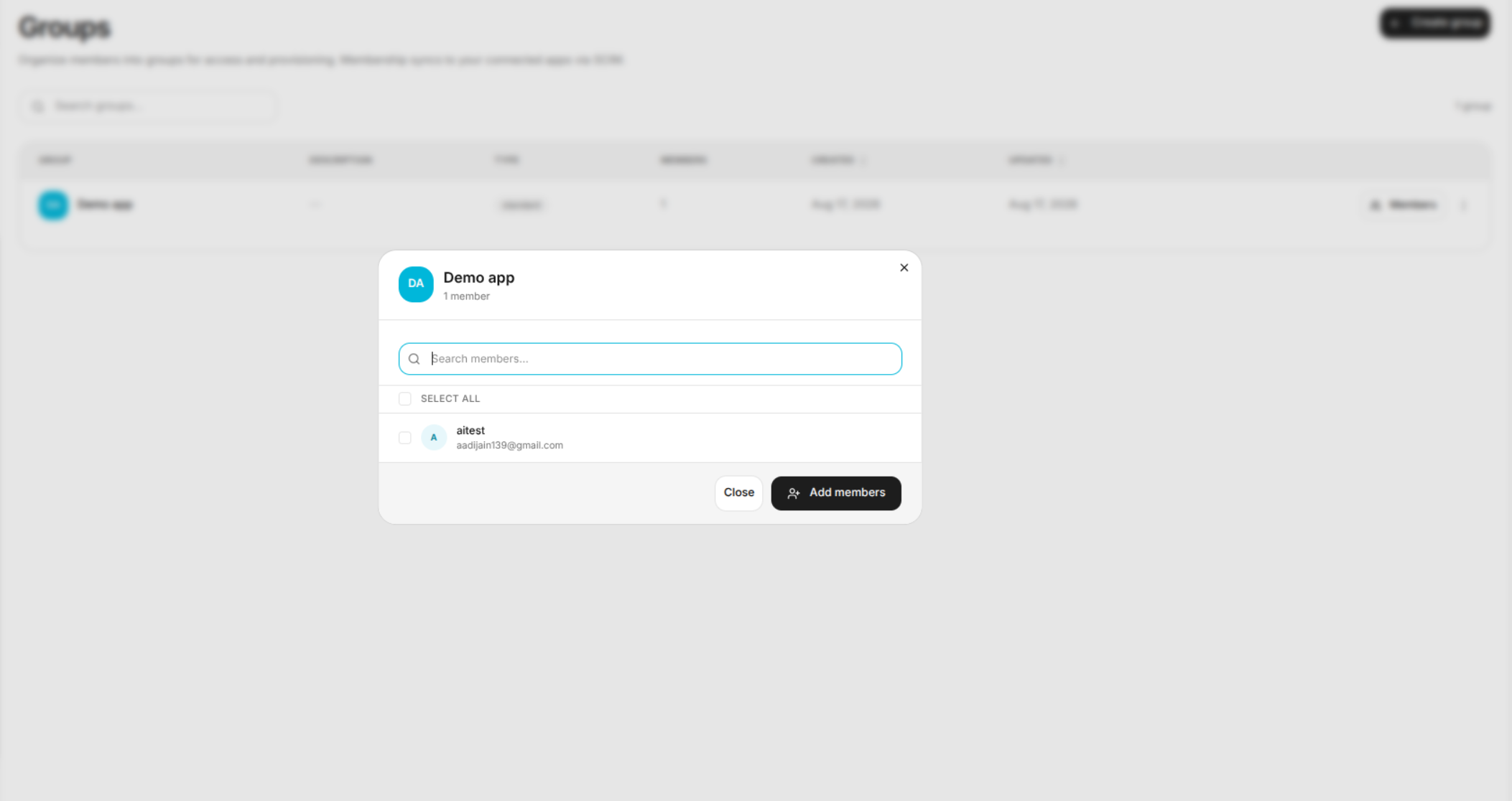 Create Group